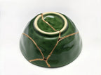 Medium Green Kintsugi Bowl
