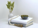 Small Olive Green Kintsugi Bowl