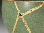 Medium Green Kintsugi Bowl