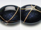 Medium Blue Kintsugi Plate