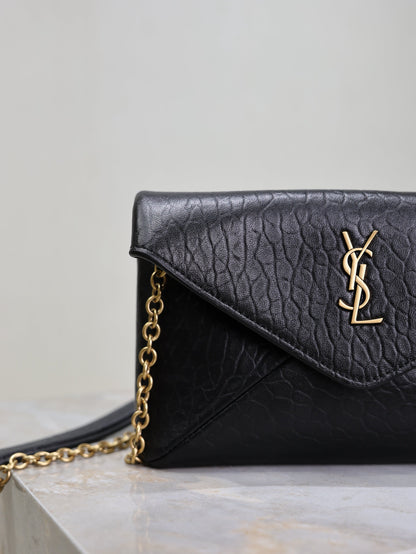 Cassandre Mini Bag 19cm Black Lambskin GHW