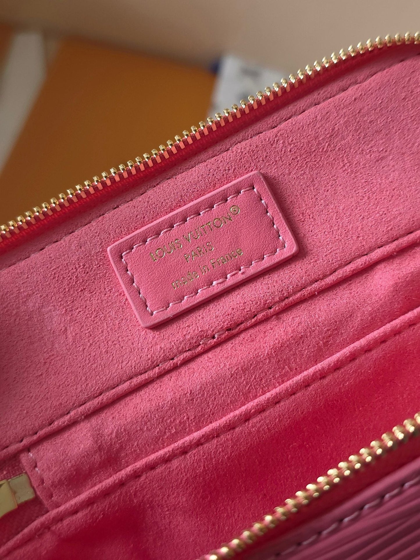 LV Nice Beauty Makeup Bag Pink Monogram 275216