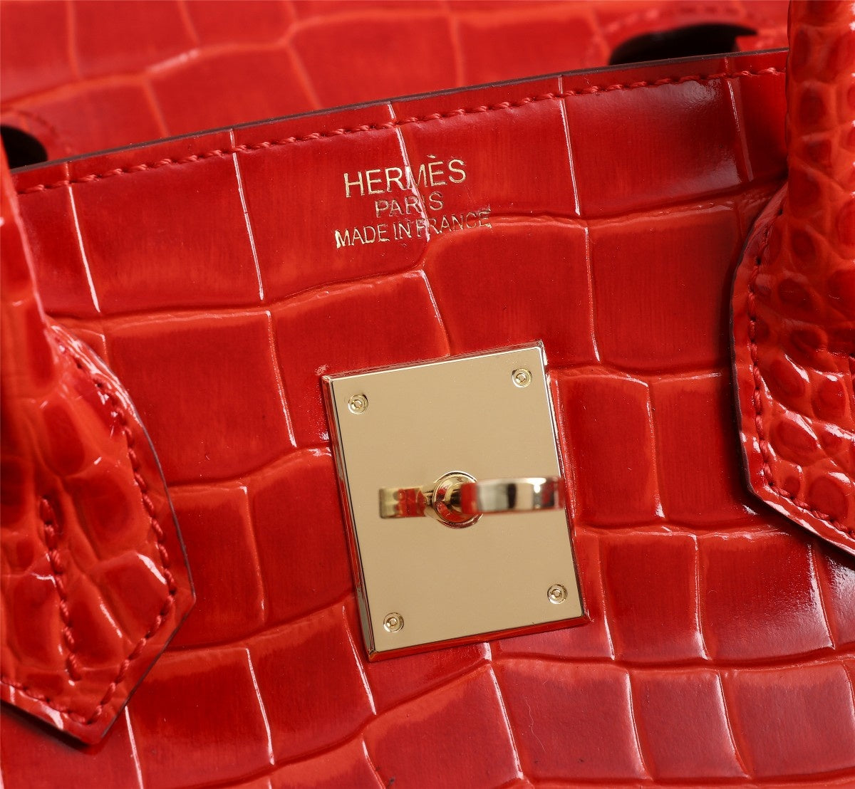 HM BIRKIN BAG 30 CANDY CROCODILE EMBOSSED CALFSKIN