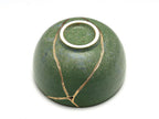 Medium Green Kintsugi Bowl