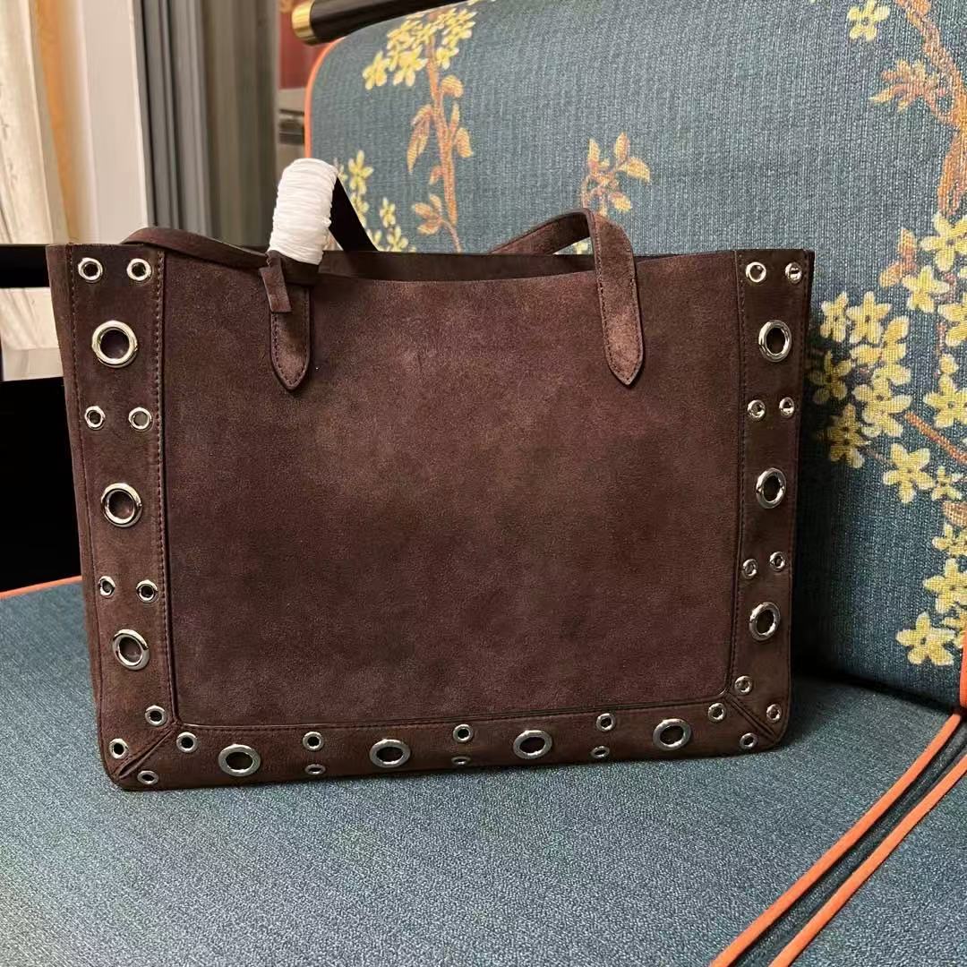 Valentino Garavani NellcÃ´te Suede Shopping Bag