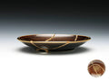 Medium Brown Kintsugi Plate