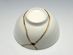 Medium White Kintsugi Bowl