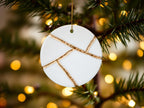 Circle Shaped Kintsugi Ornament