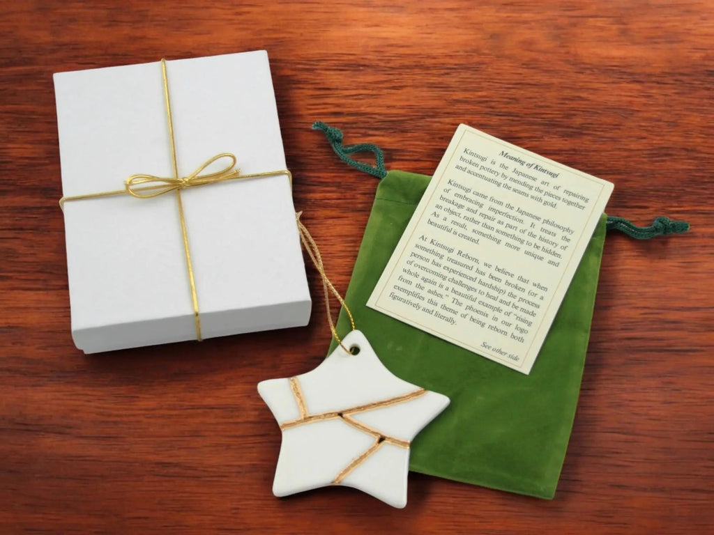Star Shaped Kintsugi Ornament