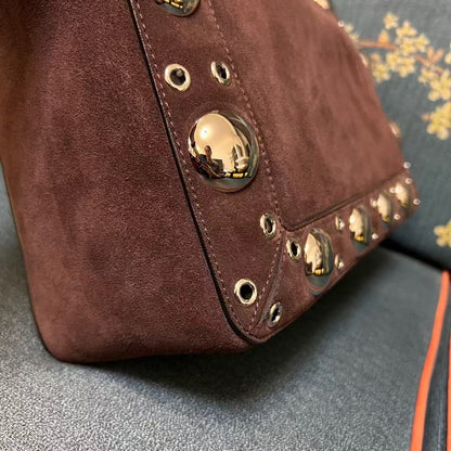Valentino Garavani NellcÃ´te Suede Shopping Bag