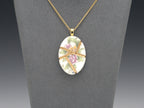 Delicate Floral Kintsugi Necklace
