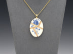 Timeless Blue Kintsugi Necklace