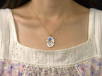 Timeless Blue Kintsugi Necklace