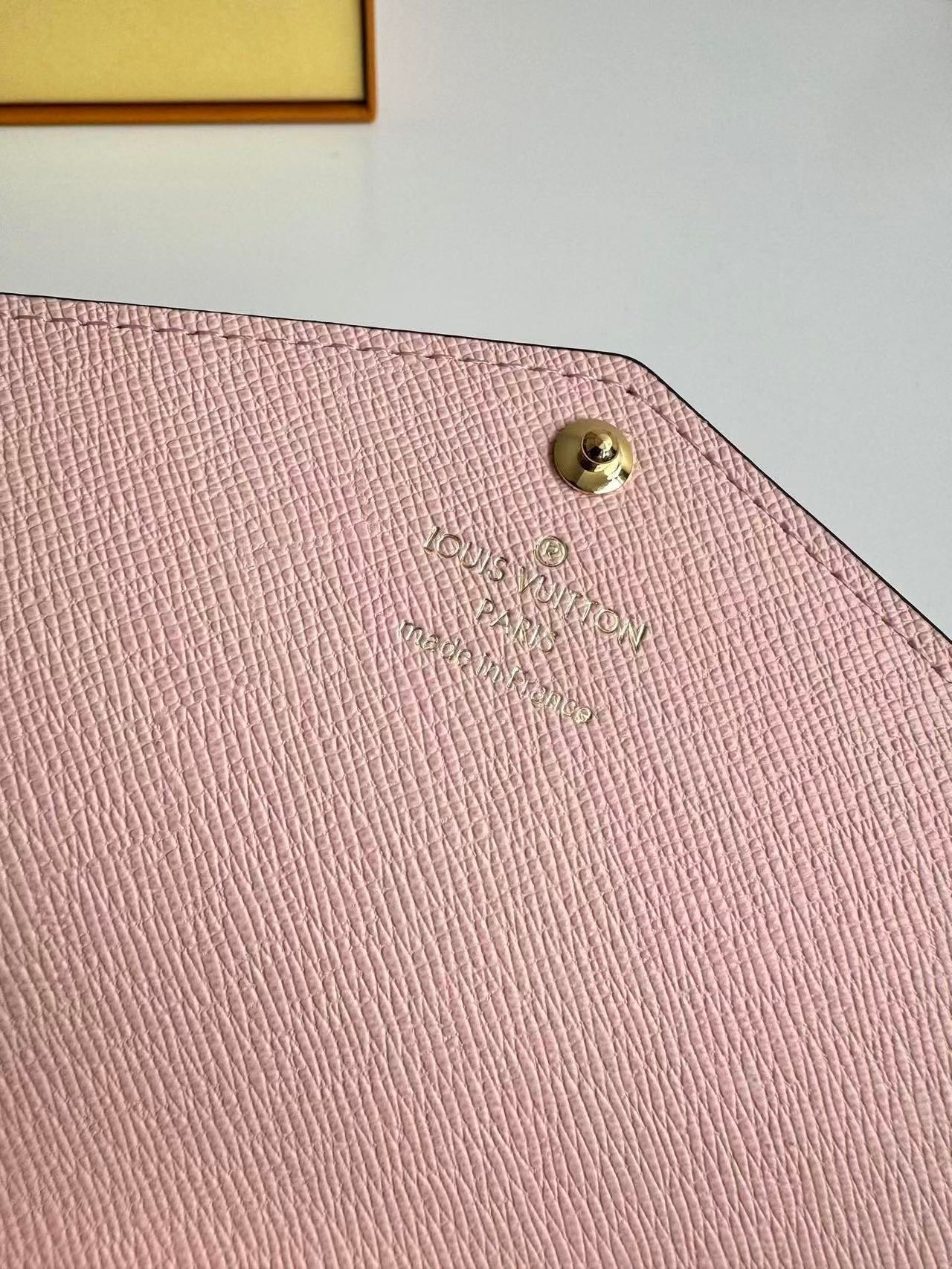 LV Sarah Wallet 19 Brown in Monogram Cowhide