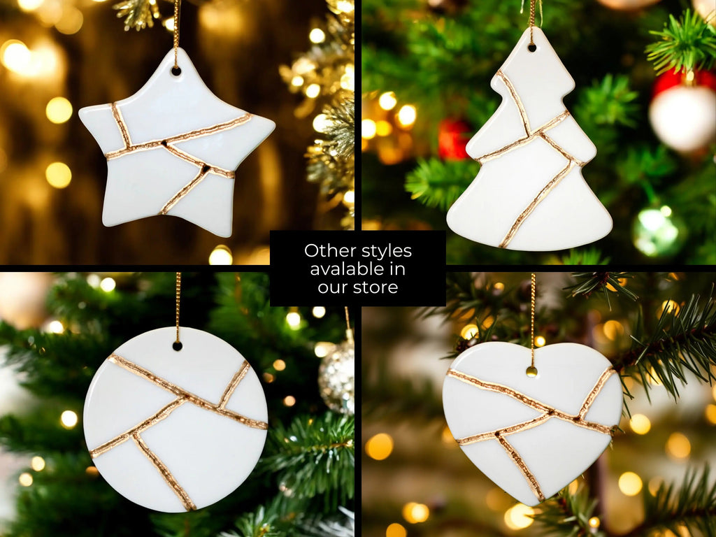 Circle Shaped Kintsugi Ornament