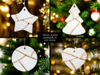 Circle Shaped Kintsugi Ornament