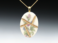 Graceful Flowers Kintsugi Necklace