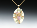 Delicate Floral Kintsugi Necklace