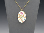 Pastel Floral Kintsugi Necklace