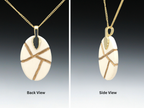 Timeless Blue Kintsugi Necklace