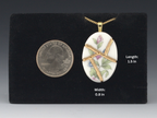 Graceful Flowers Kintsugi Necklace