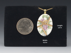Delicate Floral Kintsugi Necklace