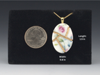 Pastel Floral Kintsugi Necklace