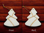 Christmas Tree shaped Kintsugi Ornament