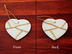 Heart Shaped Kintsugi Ornament