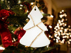 Christmas Tree shaped Kintsugi Ornament