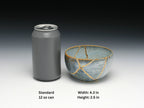 Medium Gray Kintsugi Bowl