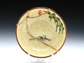Small Beige Kintsugi Plate with Image