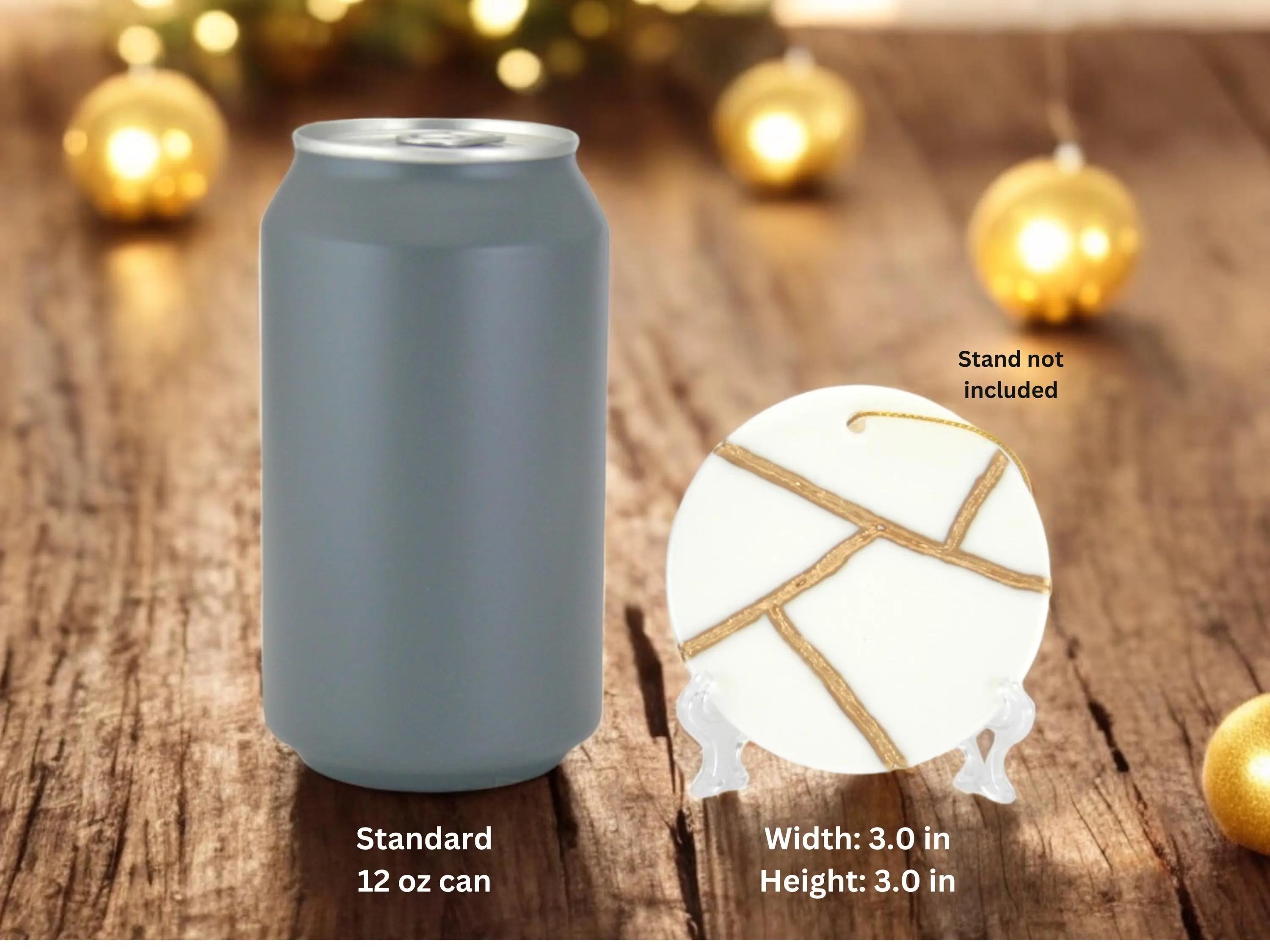 Circle Shaped Kintsugi Ornament