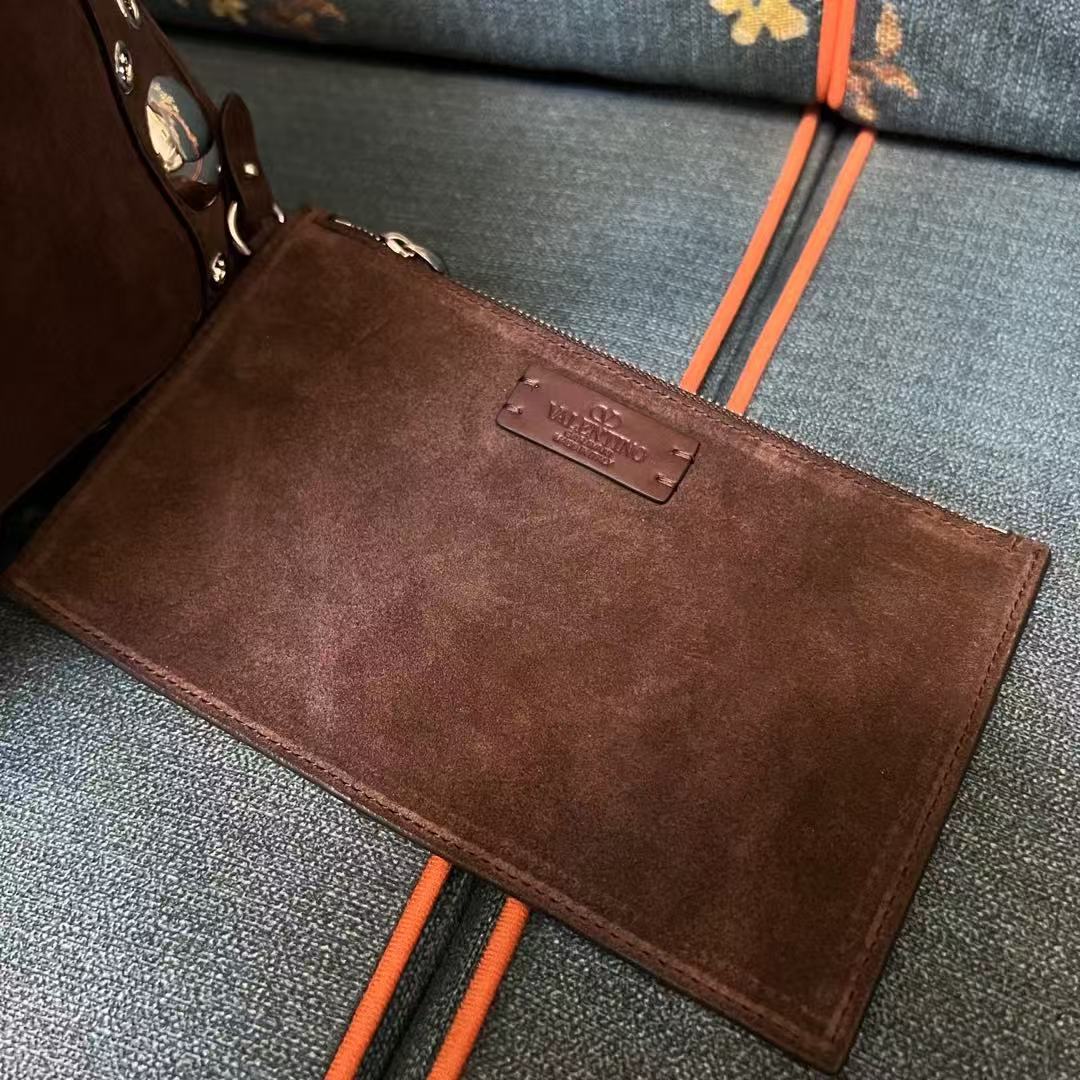 Valentino Garavani NellcÃ´te Suede Shopping Bag