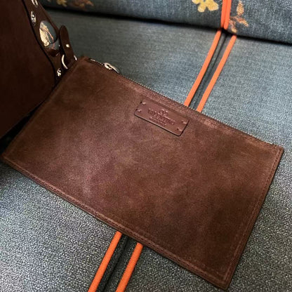 Valentino Garavani NellcÃ´te Suede Shopping Bag