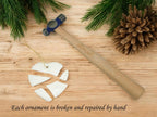 Heart Shaped Kintsugi Ornament