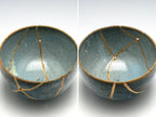 Medium Gray Kintsugi Bowl