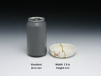 Small White Kintsugi Dish