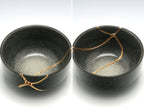 Medium Grey Kintsugi Bowl