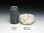 Medium White Kintsugi Bowl