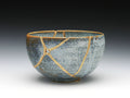 Medium Gray Kintsugi Bowl