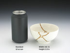 Medium White Kintsugi Bowl