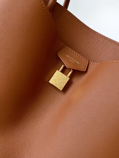 LV Vendome PM Brown Supple Calfskin
