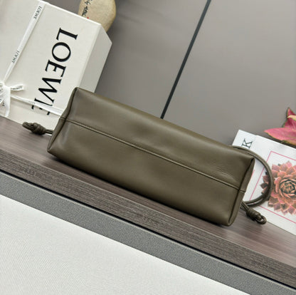 Loewe Flamenco Purse 30 Olive Lambskin Ghw