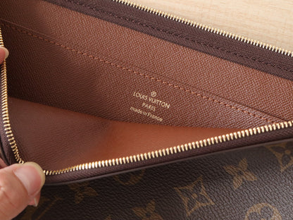 LV Pochette ClÃ©s 33cm Brown Monogram Canvas GHW