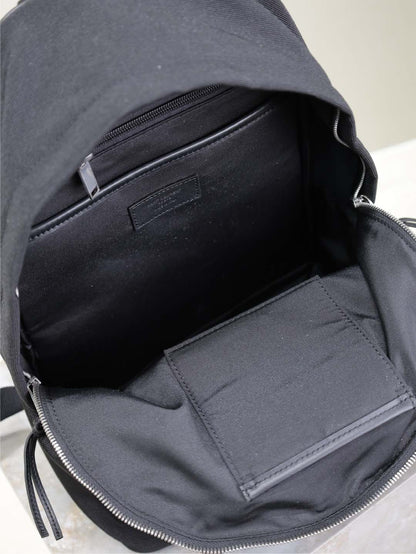 CITY BACKPACK 35 IN BLACK CANVAS